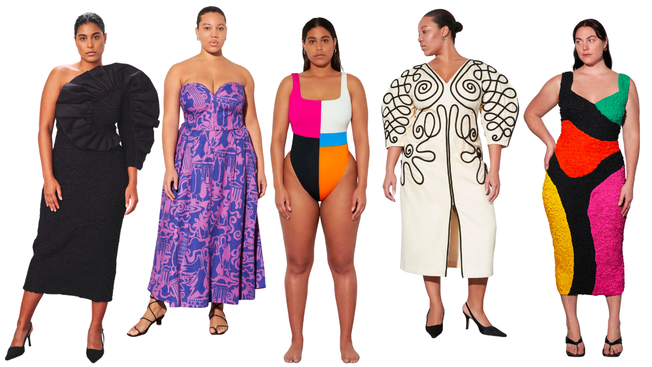 plus size designer clothes Mara Hoffman size inclusive luxury brands Natalie in the City
